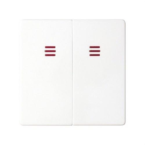 Double Key with Viewer for White Control Mechanisms Simon 82 with reference 82025-30 from the brand SIMON