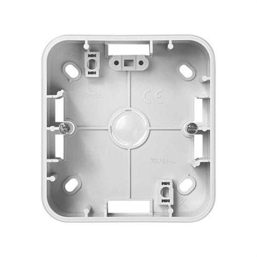 High Surface Box for 1 White Element Simon 75 with reference 75751-30 from the brand SIMON