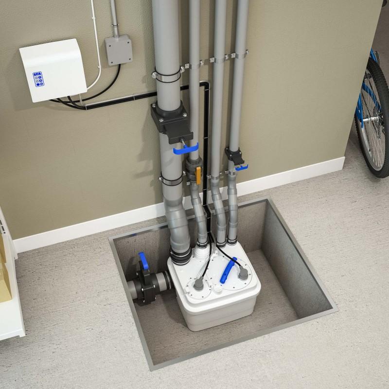 SFA SANICUBIC 1 WP Pumping Station with reference CUBIC1IP68NM from the brand SFA SANITRIT
