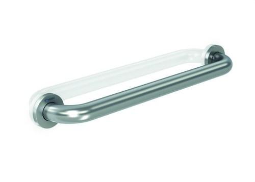Prosta poręcz wspierająca 400mm inox satynowana z odnośnikiem GW11 02 04 01 od marki GENWEC