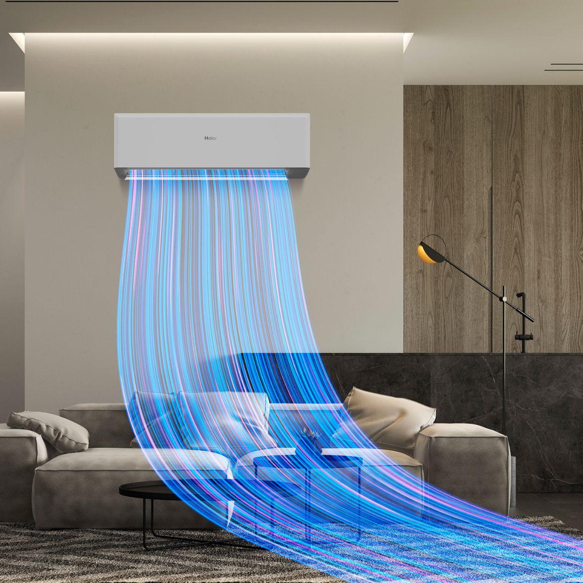 Klimatyzator 2x1 z WiFi Haier GEOS R+ 2,5 kW + 3,5 kW z odnośnikiem HAIERGEOSR+2535 od marki HAIER
