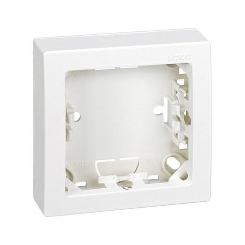 Frame with base for 1 white element Simon 73 Loft with reference 73610-60 from the brand SIMON