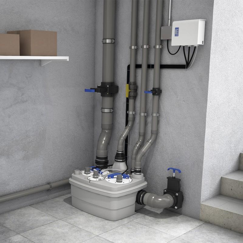 SFA SANICUBIC 2 Pro Smart General Pumping Station with reference R4STDIP68NMSMART from the brand SFA SANITRIT