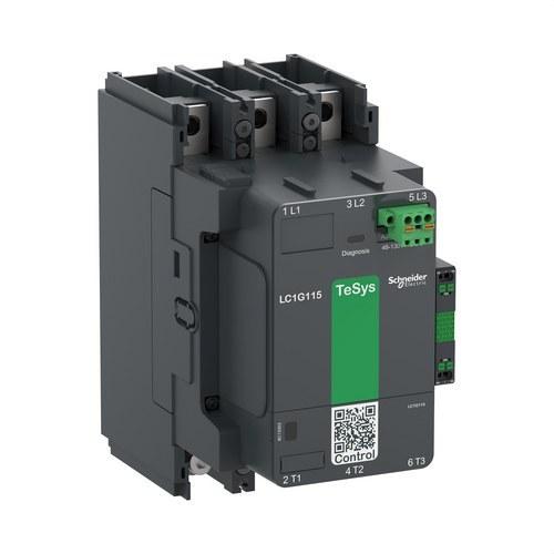 Stycznik TeSys LC1G 185A 440V 3P AC3 Standardowa cewka 100-250V AC-DC z odnośnikiem LC1G185KUEN od marki SCHNEIDER ELECTRIC