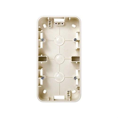 High Surface Box for 2 Elements Ivory Simon 75 with reference 75761-31 from the brand SIMON