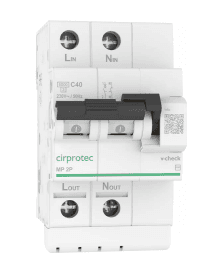 Stały ogranicznik przepięć Cirprotec V-CHECK MINI 4P 10 A z odnośnikiem 79706111 od marki CIRPROTEC