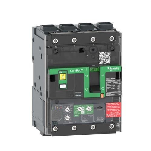 ComPacT NSXm160E Circuit Breaker 16kA AC 4P 160A Micrologic 4.1 ELINK with reference C12E44V160L from the brand SCHNEIDER ELECTRIC