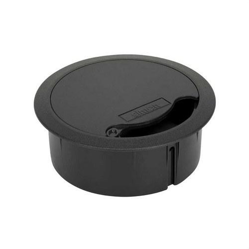 Cable outlet for installation in raised floors or furniture graphite Simon 500 Cima with reference 52055000-038 from the brand SIMON