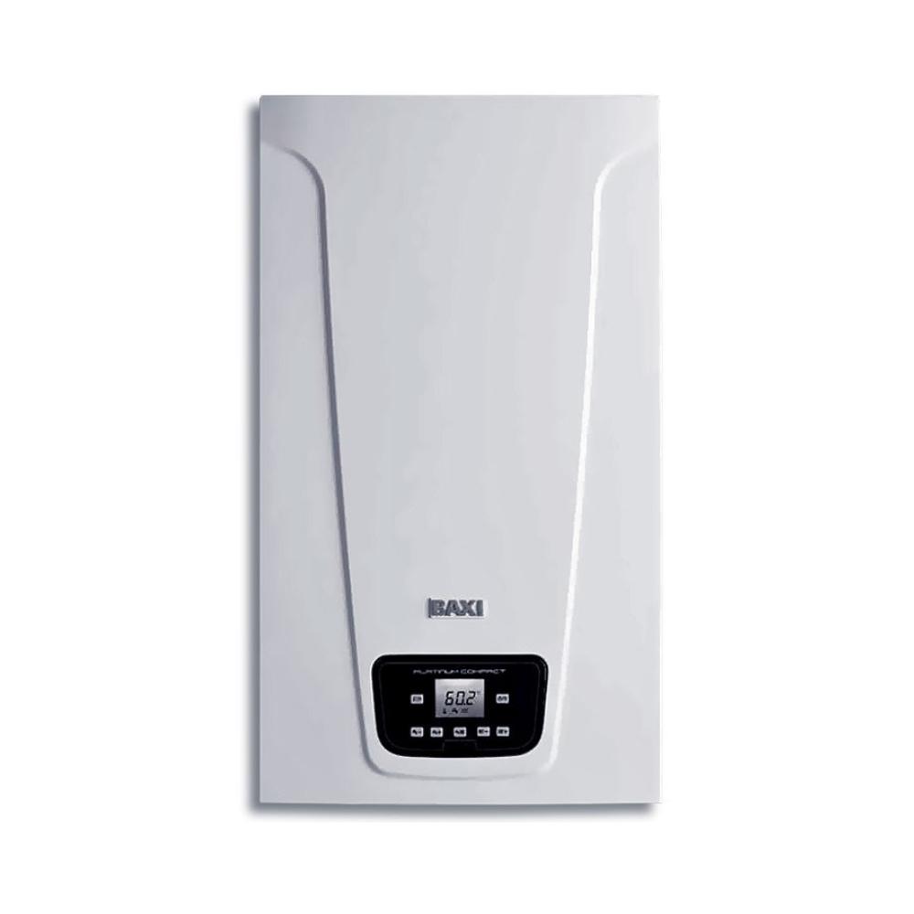 Kocioł kondensacyjny Baxi PLATINUM COMPACT 26/26 F ECO z kominem 60/100 z odnośnikiem 7725724 od marki BAXI