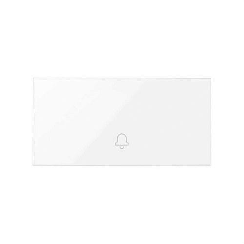 Single key with bell engraving for bright white push button Simon 100 with reference 10000017-130 from the brand SIMON