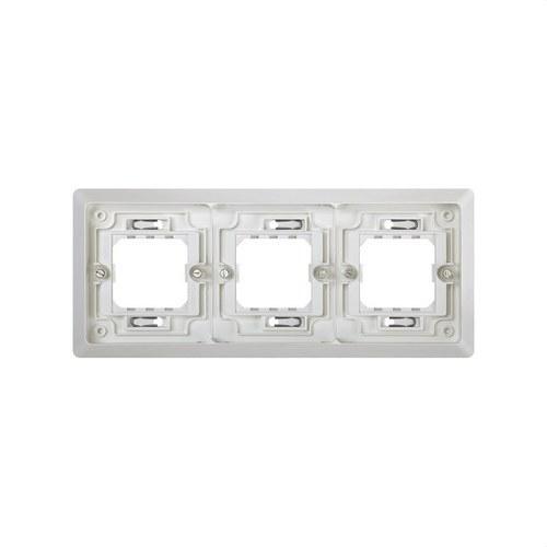 Frame for flush-mounted boxes with 3 elements grey Simon Aqua with reference 4400630-035 from the brand SIMON