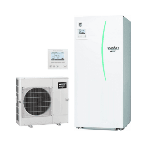 Zestaw aerotermalny Mitsubishi ECODAN ECO Inverter 8 kW 200 litrów z odnośnikiem ECODANECO8-200 od marki MITSUBISHI