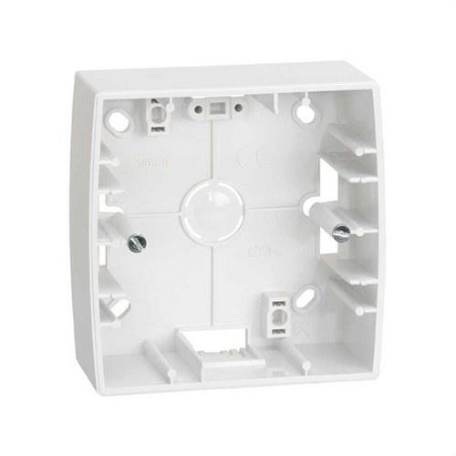 High Surface Box for 1 White Element Simon 82 with reference 82751-30 from the brand SIMON