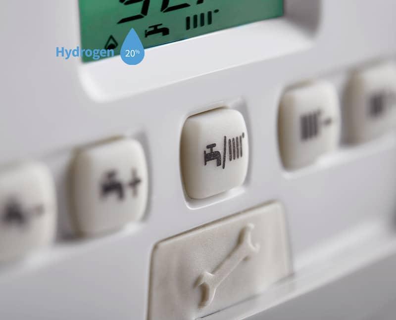 Kocioł kondensacyjny Baxi NEODENS PLUS 24/24F ECO z kominem 60/100 z odnośnikiem 7221171 od marki BAXI