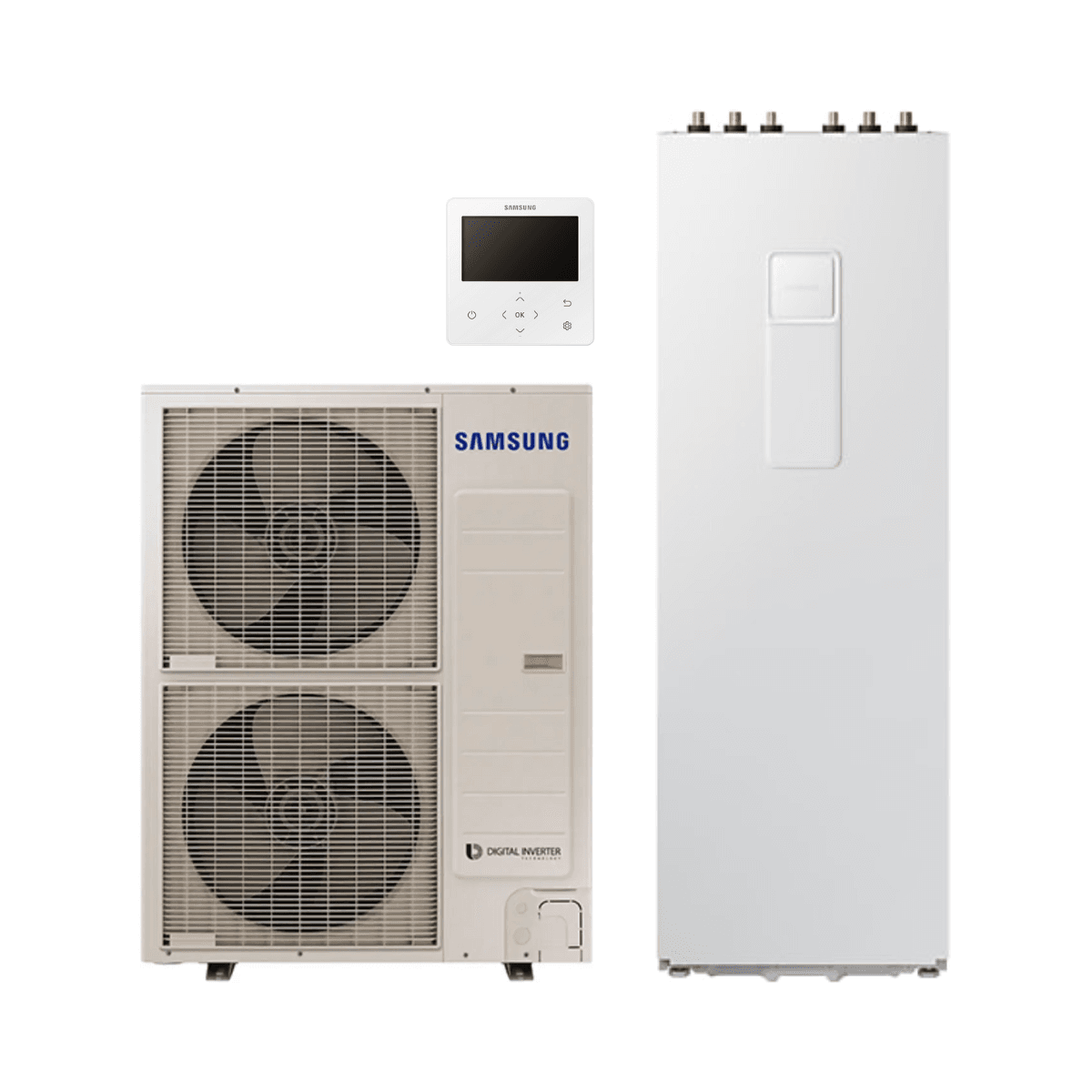Zestaw aerotermiczny Samsung ClimateHub EHS Mono R32 16 kW 260 litrów z odnośnikiem SAMEHSMONOR2316260 od marki SAMSUNG