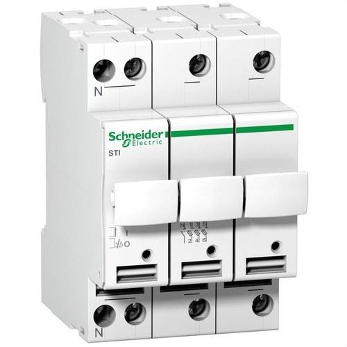 Rozłącznik bezpiecznikowy Acti9 STI 3P+N 500V z odnośnikiem A9N15658 od marki SCHNEIDER ELECTRIC
