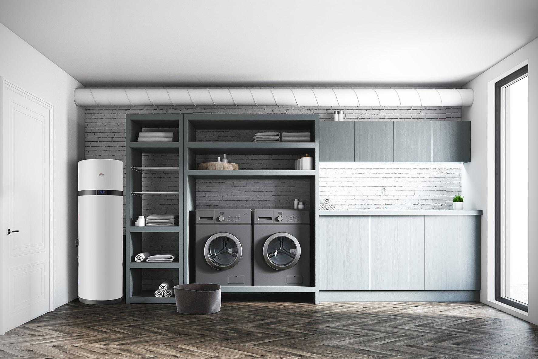 Pompa ciepła do CWU z WiFi Ferroli EGEA TECH HT o pojemności 260 litrów z odnośnikiem 2CP0023F od marki FERROLI