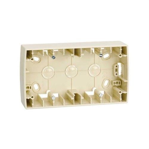 High Surface Box for 2 Elements Ivory Simon 82 with reference 82761-31 from the brand SIMON
