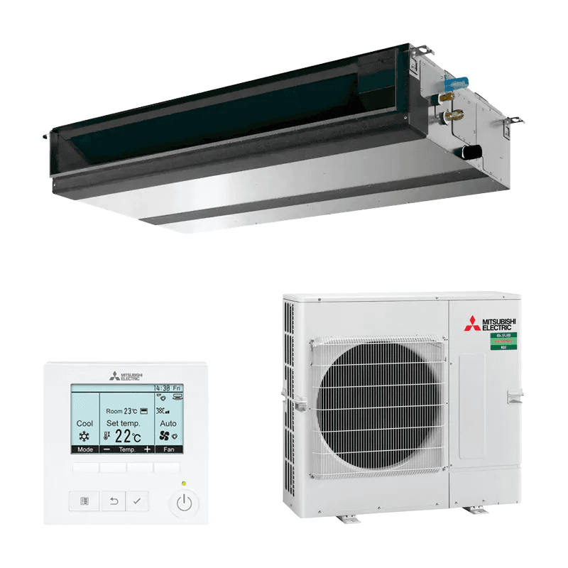 Mitsubishi Electric Ducted Air Conditioner MGPEZ-140VJA 13.4 kW 46000 BTU - Single Phase with reference MGPEZ-140VJA from the brand MITSUBISHI