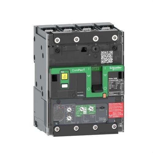 Wyłącznik automatyczny ComPacT NSXm100N 50kA AC 4P 50A Micrologic 4.1 SZYNA PRĄDOWA z odnośnikiem C11N44V050B od marki SCHNEIDER ELECTRIC