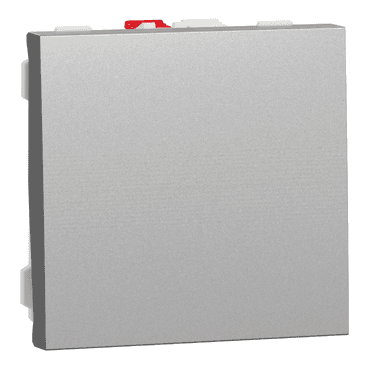 Włącznik 2-modułowy aluminium New Unica Studio z odnośnikiem NU320130 od marki SCHNEIDER ELECTRIC
