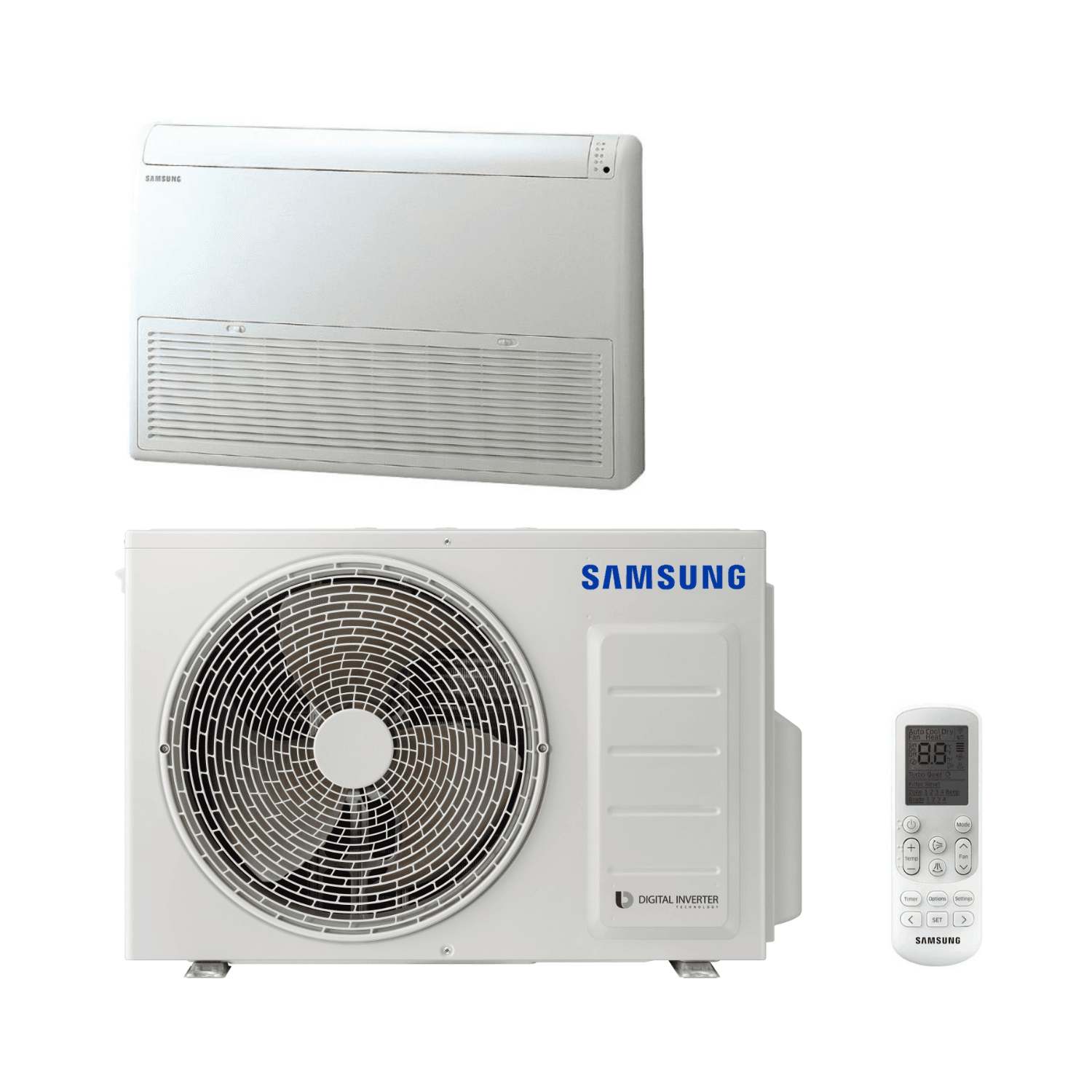 Klimatyzator podłogowo-sufitowy Samsung 5,2 kW 18000 BTU z odnośnikiem F-FLOORCEIL52R od marki SAMSUNG