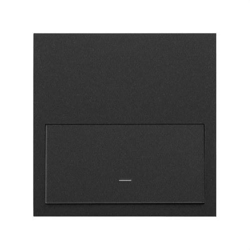 Front Horizontal Kit for 1 Element with 1 Matte Black Key Simon 100 with reference 10020101-238 from the brand SIMON