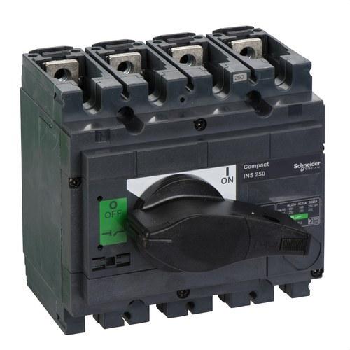 Wyłącznik pod obciążeniem nieautomatyczny INS250 4P z odnośnikiem 31107 od marki SCHNEIDER ELECTRIC