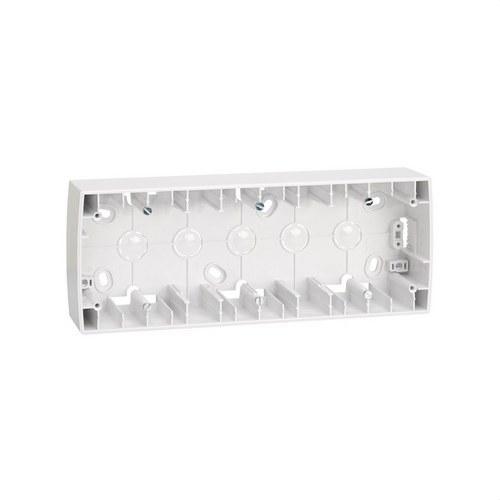 High Surface Box for 3 Elements White Simon 82 with reference 82771-30 from the brand SIMON