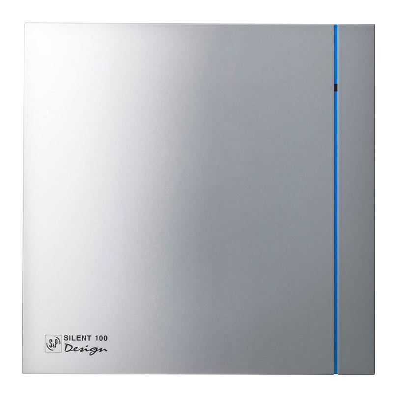 Wentylator łazienkowy SILENT-100 CZ Silver Design z odnośnikiem 5210602600 od marki SOLER & PALAU