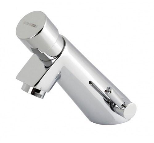 Timed Basin Tap with Push Button IPSON 1/2" Chrome with reference 1031 04 from the brand GENEBRE