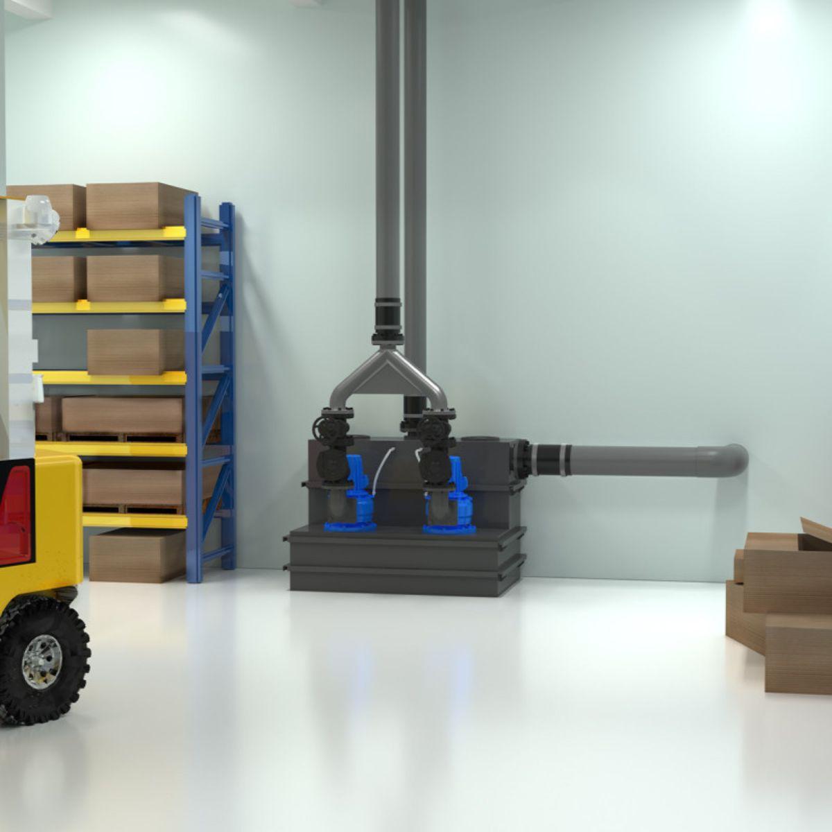 Trójfazowa stacja pomp SFA Sanicubic 2 SC3.0 T z odnośnikiem 04CUB2SC30T od marki SFA SANITRIT