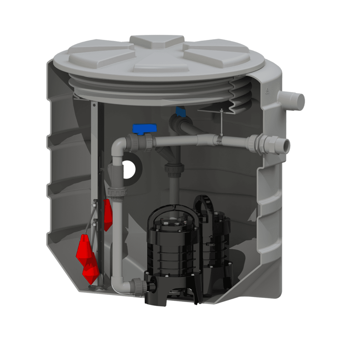 SFA Sanifos 610 2 VX SP S Pumping Station - Single-phase Vortex Version with reference 009FOS610VM from the brand SFA SANITRIT