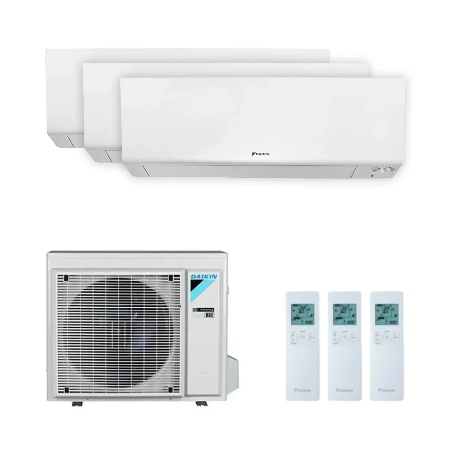 Klimatyzator 3x1 z WiFi Daikin Perfera 2,0 kW 7000 BTU z odnośnikiem KITDAIPER3MXM52A202020 od marki DAIKIN
