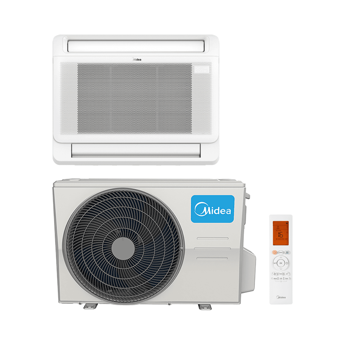 Midea Double Flow Console Air Conditioner 2.6 kW 9000 BTU with reference MFAU-26(09)N8Q-1 from the brand MIDEA
