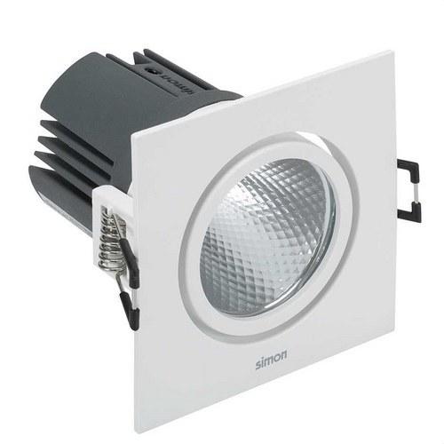 Downlight LED 703.24 REGULOWANY KWADRATOWY 3000K SZEROKI STRUMIEŃ biały z odnośnikiem 70324030-483 od marki SIMON