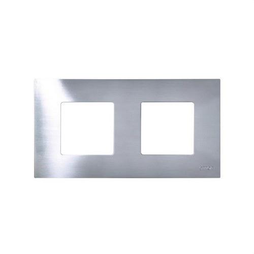 Wymienna osłona na ramkę 2 elementy inox Simon 27 Play z odnośnikiem 2700627-042 od marki SIMON