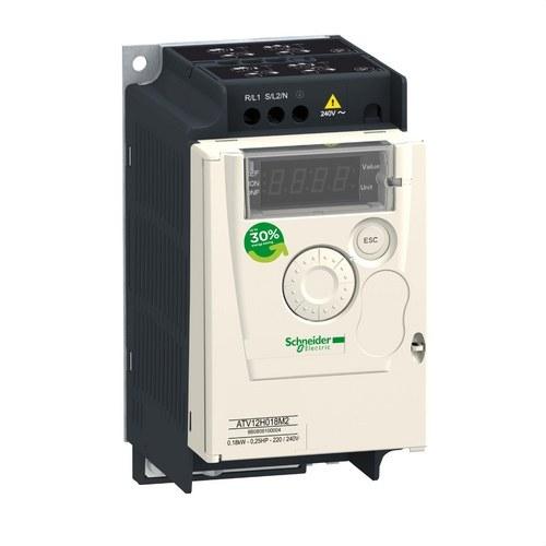 Speed Drive Altivar 12 ATV12 0.18kW 0.25hp 1ph with reference ATV12H018M2 from the brand SCHNEIDER ELECTRIC