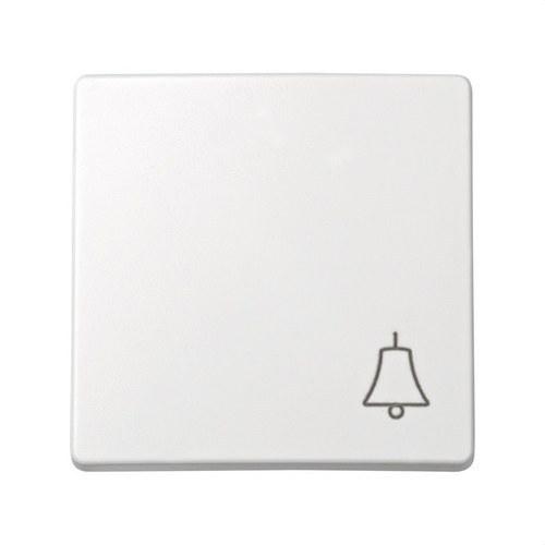 Single Key with Bell Engraving White Simon 73 Loft with reference 73017-60 from the brand SIMON