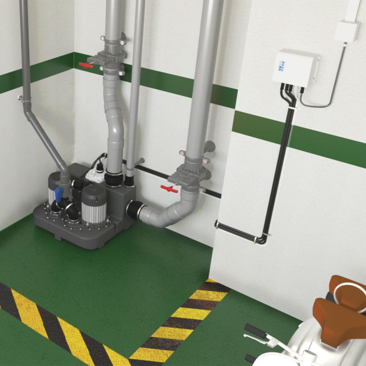 SFA Sanicubic 2 GR HP S Pumping Station with reference CUBIC2HP from the brand SFA SANITRIT
