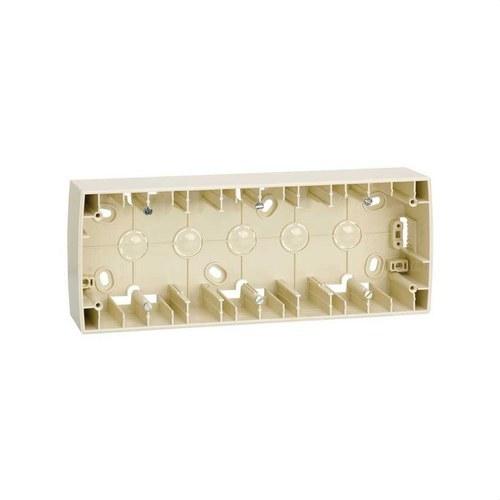 High Surface Box for 3 Elements Ivory Simon 82 with reference 82771-31 from the brand SIMON