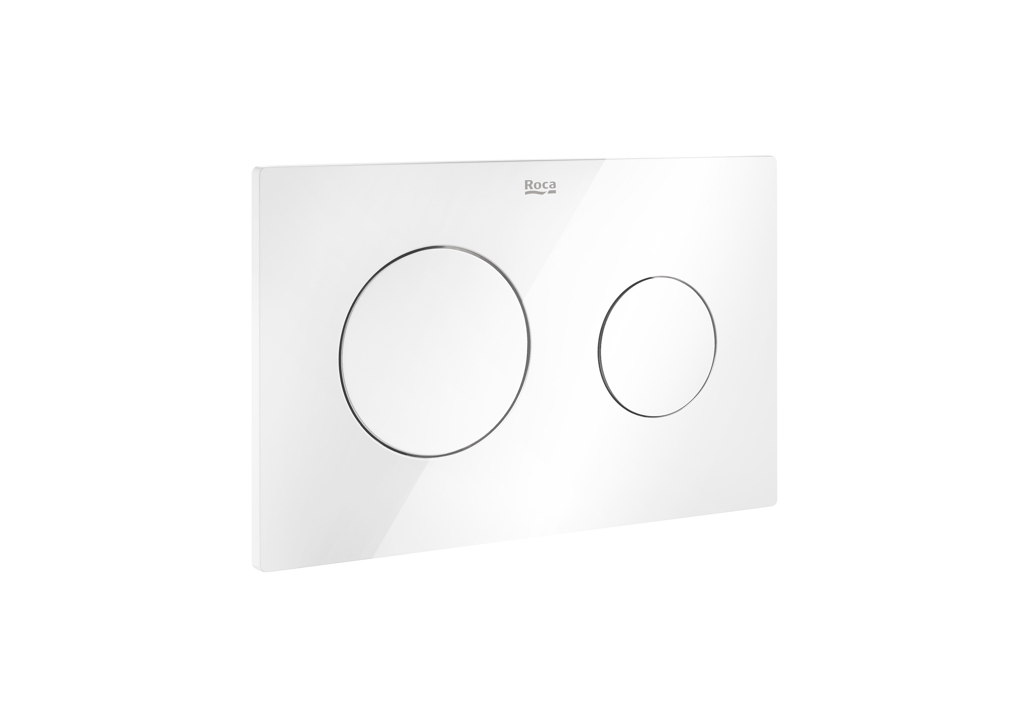 Roca In-Wall PL10 Dual (One) White Dual Flush Actuator Plate with reference A890189000 from the brand ROCA