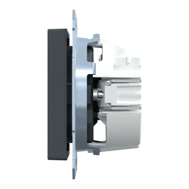 Complete Schuko Socket with Anthracite Mechanism Elegance with reference MTN2300-0414 from the brand SCHNEIDER ELECTRIC