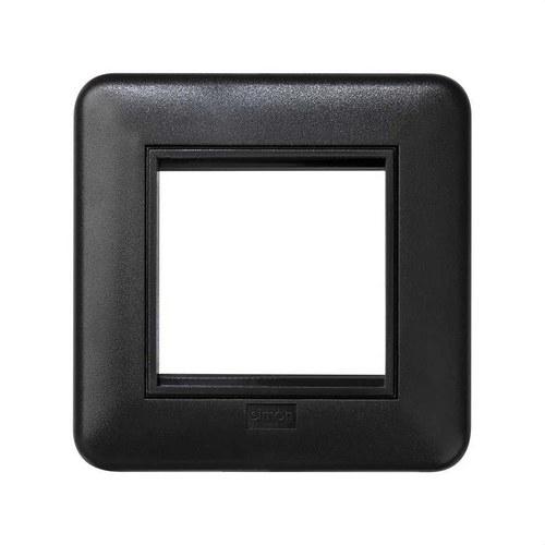 Frame and mount for surface and flush wall box for 1 graphite element Simon K45 with reference KR245/14 from the brand SIMON