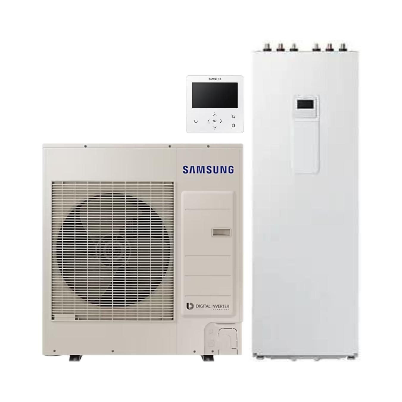 Zestaw aerotermalny monoblok Samsung EHS 8 kW + Hydro Kit 260 litrów z odnośnikiem EHS260R328 od marki SAMSUNG
