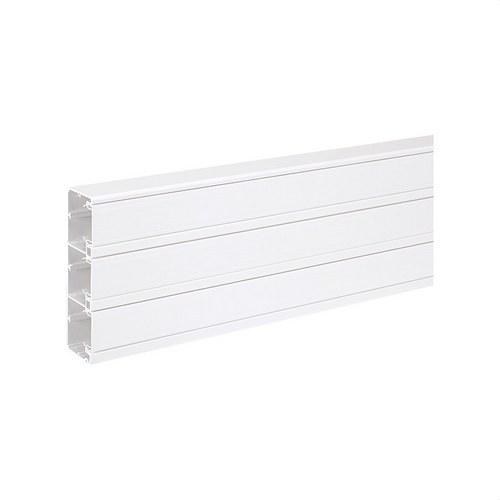 Kanał PVC 2m 185x55mm z 3 komorami do funkcji K45 kolor biały z odnośnikiem TK12143/9 od marki SIMON