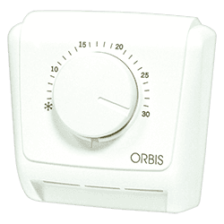 Termostat analogowy pokojowy Orbis CLIMA ML z odnośnikiem OB320422 od marki ORBIS