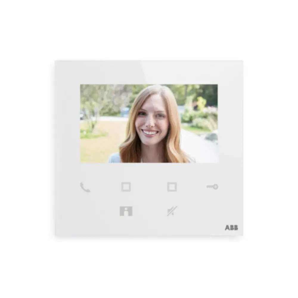 Monitor kolorowy 4,3" z WiFi Niessen ABB W2256 biały z odnośnikiem W2256 BL od marki NIESSEN