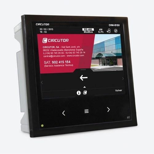 Trójfazowy analizator sieciowy z kolorowym wyświetlaczem panelowym CVM-B150-ITF-485-ICT2 z odnośnikiem M56111. od marki CIRCUTOR