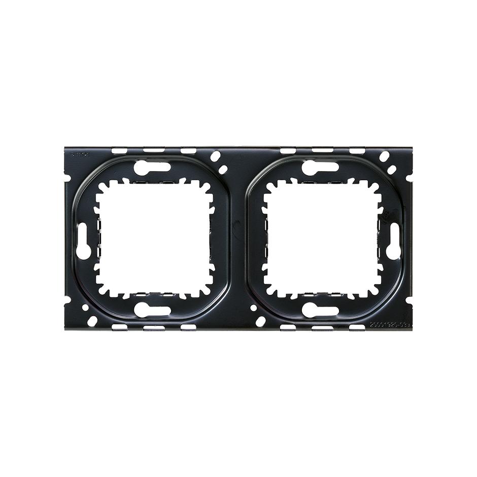 Rama na 2 elementy czarna Simon 270 z odnośnikiem 20001920-039 od marki SIMON